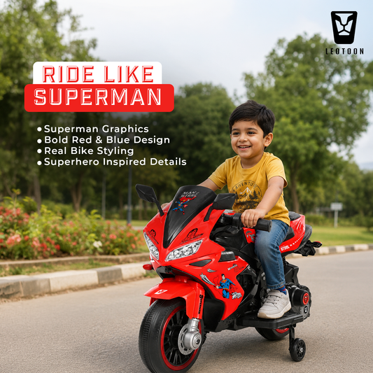 Kids Superman 2W Bike