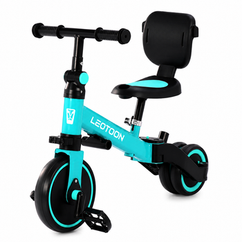 4-in-1 Trot N Roll Tricycle with Sunshade