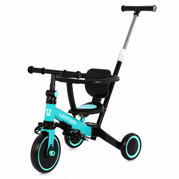 4-in-1 Trot N Roll Tricycle with Sunshade
