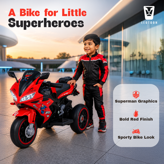 Kids Superman 3W Bike