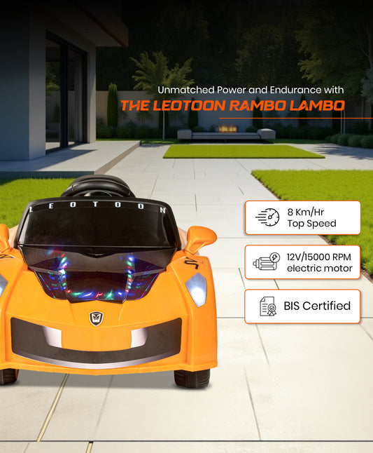 Rambo Lambo Kids Car