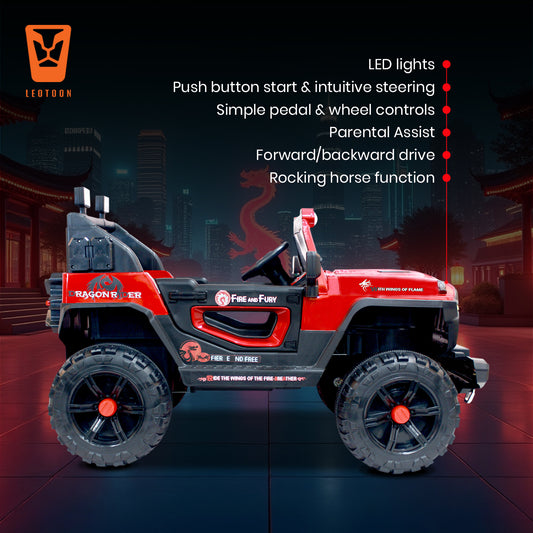 Dragon Kids SUV Ride-On Car