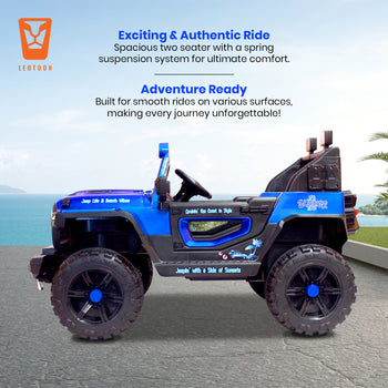 Beach Cruiser Kids SUV Ride-On Car