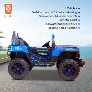 Beach Cruiser Kids SUV Ride-On Car