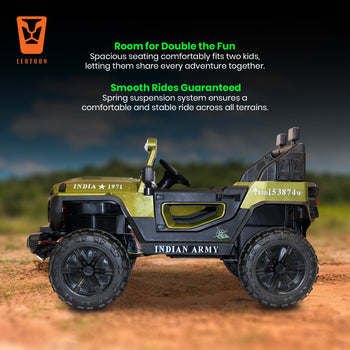 Army Kids Ride-On SUV