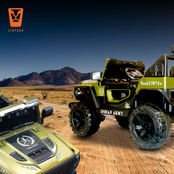 Army Kids Ride-On SUV
