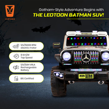 Leotoon Licensed Batman SUV