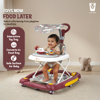 2-in-1 Celeste Baby Walker Cum Rocker