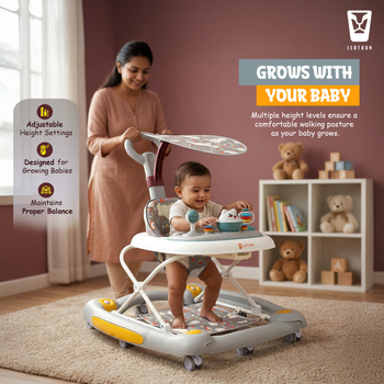 2-in-1 Celeste Baby Walker Cum Rocker