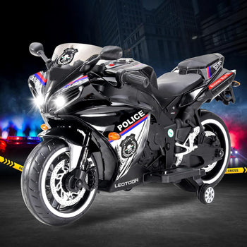 Leotoon Indian Police Bike