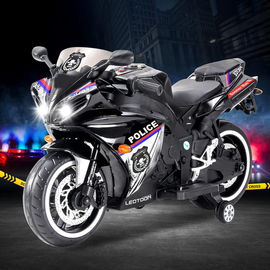 Leotoon Indian Police Bike
