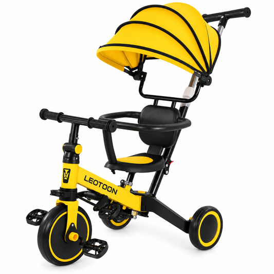 4-in-1 Trot N Roll Tricycle with Sunshade